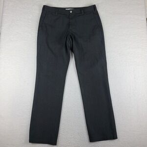 Bluffworks Pants Mens 34x34 Dark Gray Relaxed Fit Straight‎ Performance Tech